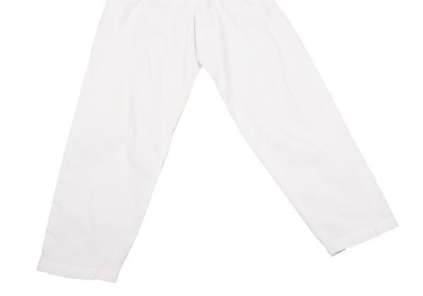 Y's Cotton Two-Tuck Tapered Pants White Size S