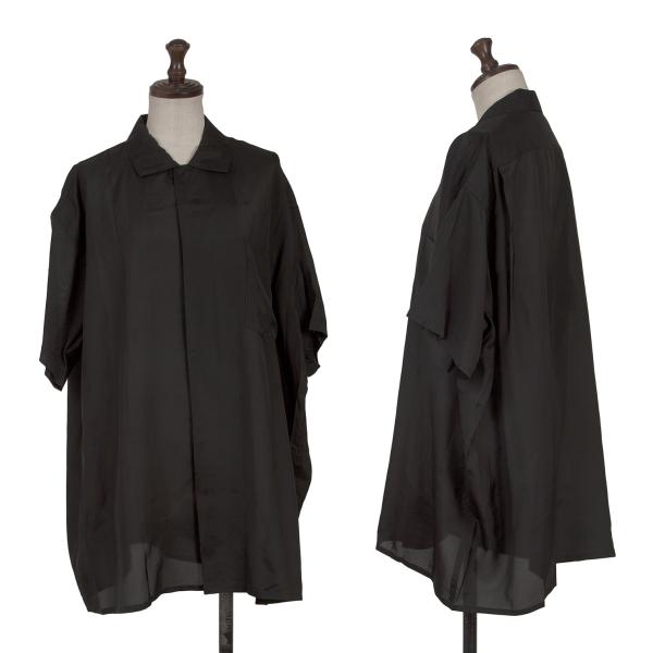 COMME des GARCONS Robe de Chambre Rayon Shirt Black Size M