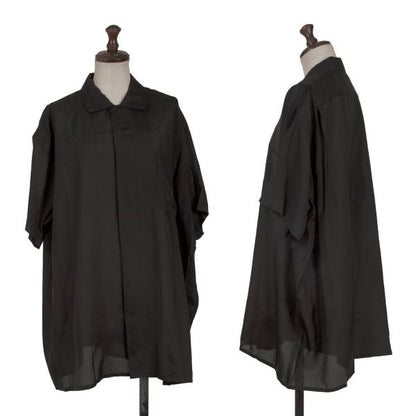 COMME des GARCONS Robe de Chambre Rayon Shirt Black Size M