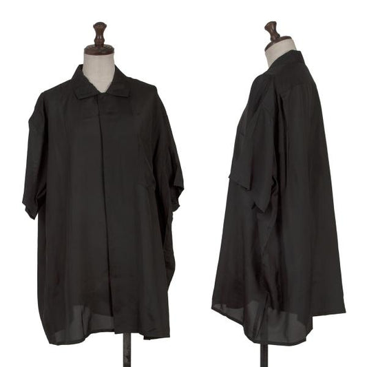 COMME des GARCONS Robe de Chambre Rayon Shirt Black Size M