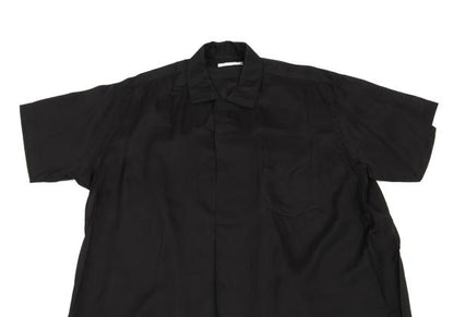 COMME des GARCONS Robe de Chambre Rayon Shirt Black Size M