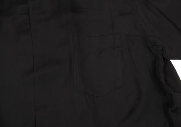 COMME des GARCONS Robe de Chambre Rayon Shirt Black Size M