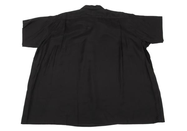 COMME des GARCONS Robe de Chambre Rayon Shirt Black Size M
