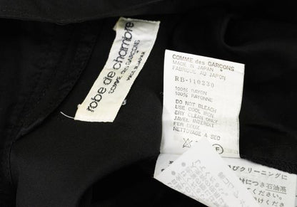 COMME des GARCONS Robe de Chambre Rayon Shirt Black Size M
