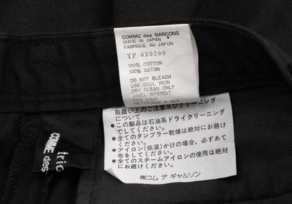 tricot COMME des GARCONS Cotton Cuffed Hem Pants Size M