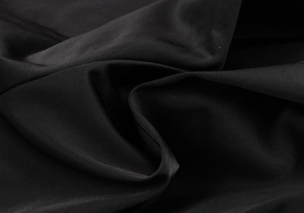 Yohji Yamamoto NOIR Nylon Cotton Belted Pants Black Size 2