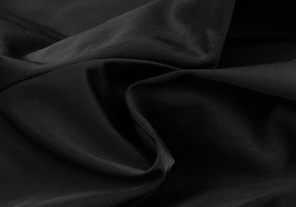Yohji Yamamoto NOIR Nylon Cotton Belted Pants Black Size 2
