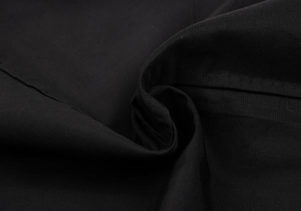 Yohji Yamamoto FEMME Cotton Silk Coat Black Size 2