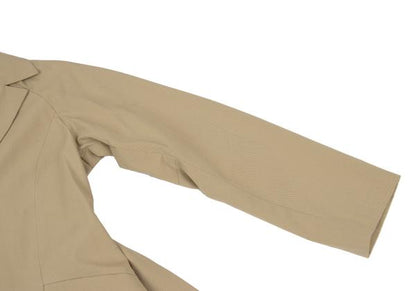Sybilla Cotton Chambray Coat Beige Size M
