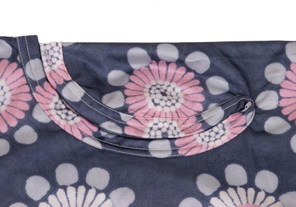 COMME des GARCONS Poly Pattern Irregular Top Navy Size S