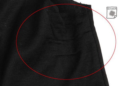 COMME des GARCONS Nylon Cotton Shirring Top Black Size M