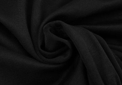 COMME des GARCONS Nylon Cotton Shirring Top Black Size M