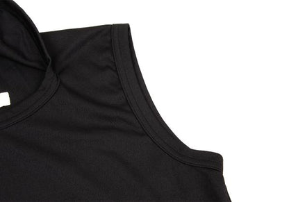 COMME des GARCONS Poly Ruffle Hem Top Black Size S