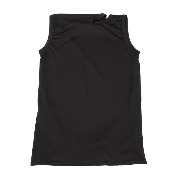 COMME des GARCONS Poly Ruffle Hem Top Black Size S