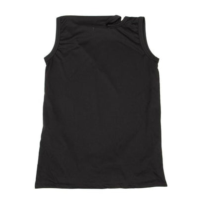 COMME des GARCONS Poly Ruffle Hem Top Black Size S