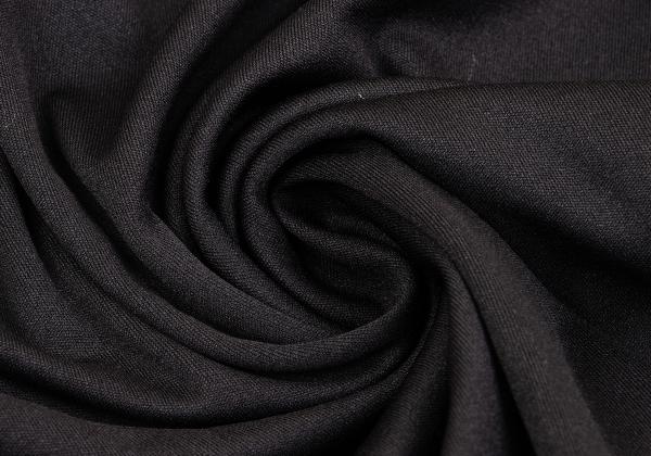 COMME des GARCONS Poly Ruffle Hem Top Black Size S