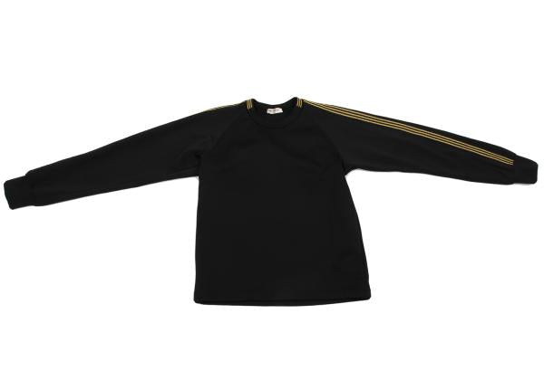 COMME des GARCONS Lame Line Sleeve L/S Tee Black Size M