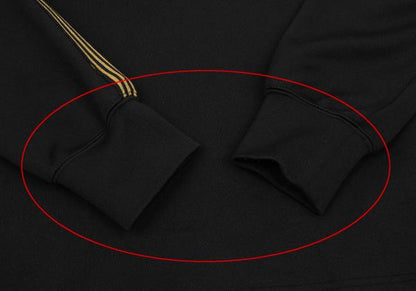 COMME des GARCONS Lame Line Sleeve L/S Tee Black Size M