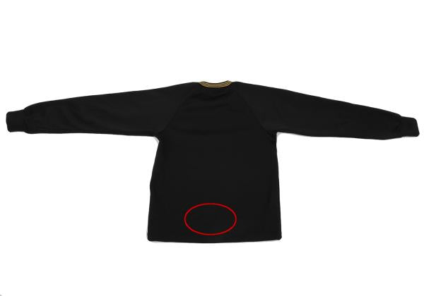 COMME des GARCONS Lame Line Sleeve L/S Tee Black Size M