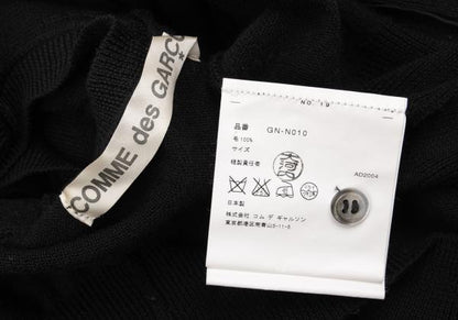 COMME des GARCONS Detachable Mesh Ruffle Cardigan Size M