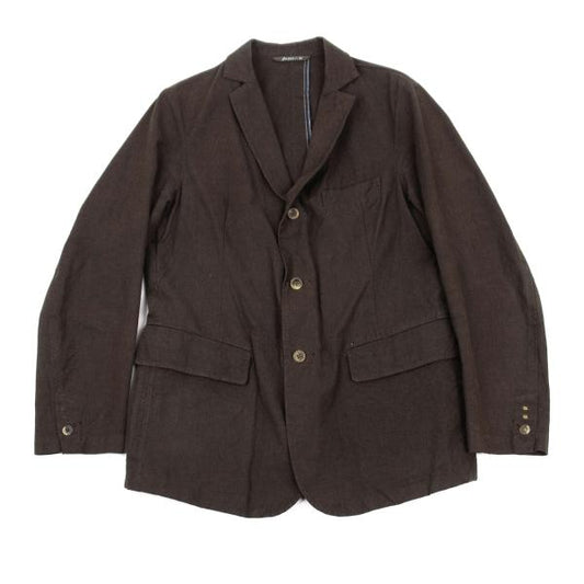 45rpm R Badou-R Cotton Tailored Blazer Dark Brown Size 3