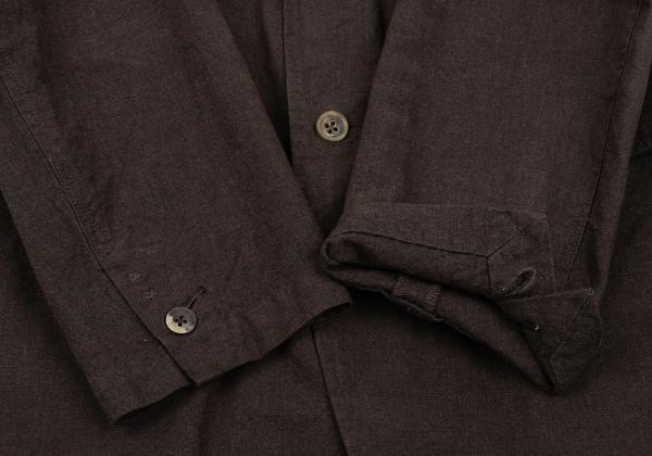 45rpm R Badou-R Cotton Tailored Blazer Dark Brown Size 3