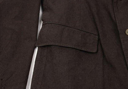 45rpm R Badou-R Cotton Tailored Blazer Dark Brown Size 3