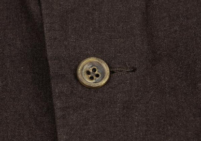 45rpm R Badou-R Cotton Tailored Blazer Dark Brown Size 3