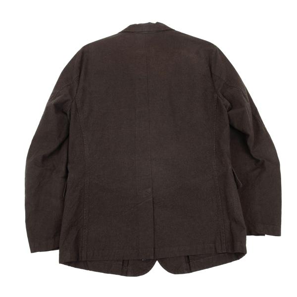 45rpm R Badou-R Cotton Tailored Blazer Dark Brown Size 3