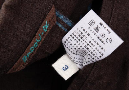 45rpm R Badou-R Cotton Tailored Blazer Dark Brown Size 3