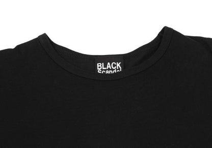 BLACK Scandal Yohji Yamamoto T-Shirt Black/Beige Size 3