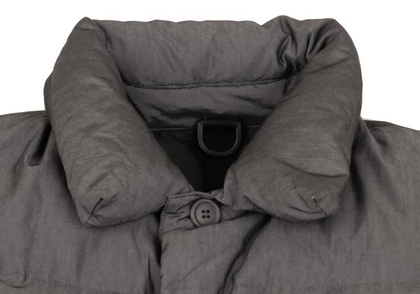 ISSEY MIYAKE WINDCOAT Cotton Poly Down Jacket Gray Size M