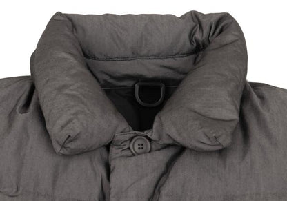 ISSEY MIYAKE WINDCOAT Cotton Poly Down Jacket Gray Size M