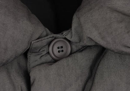 ISSEY MIYAKE WINDCOAT Cotton Poly Down Jacket Gray Size M