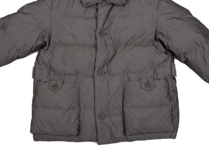 ISSEY MIYAKE WINDCOAT Cotton Poly Down Jacket Gray Size M