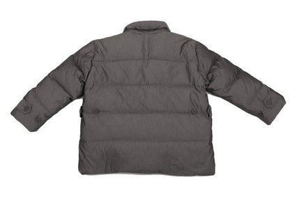 ISSEY MIYAKE WINDCOAT Cotton Poly Down Jacket Gray Size M