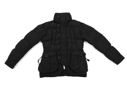 Dsquared2 DSQUARED Knit Neck Down Jacket Black Size 38