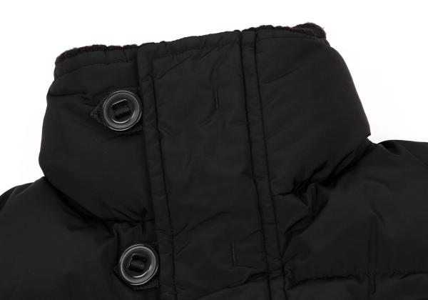 Dsquared2 DSQUARED Knit Neck Down Jacket Black Size 38