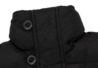 Dsquared2 DSQUARED Knit Neck Down Jacket Black Size 38