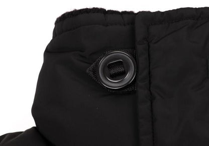 Dsquared2 DSQUARED Knit Neck Down Jacket Black Size 38