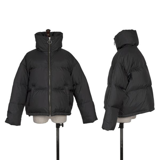 JOURNAL STANDARD Nylon Short Down Jacket Navy Size M