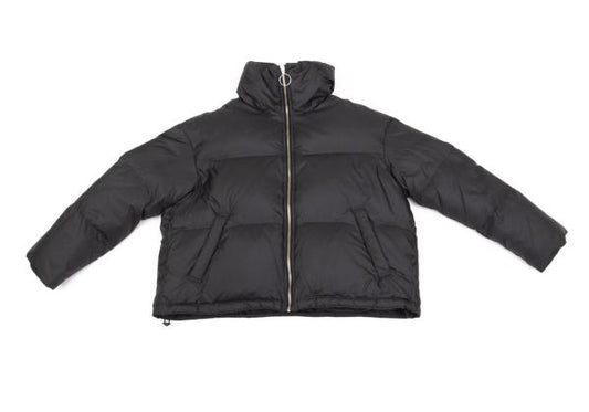 JOURNAL STANDARD Nylon Short Down Jacket Navy Size M