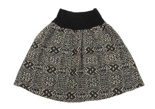 Y's Wool Nylon Rib Waist Skirt Size M