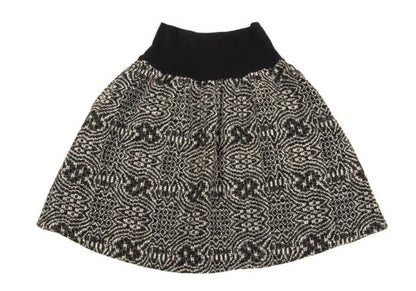 Y's Wool Nylon Rib Waist Skirt Size M