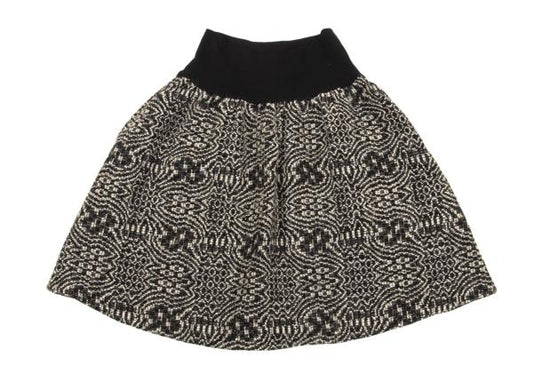 Y's Wool Nylon Rib Waist Skirt Size M