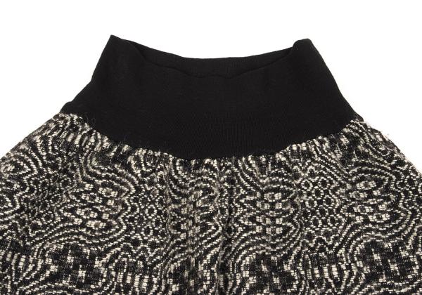 Y's Wool Nylon Rib Waist Skirt Size M