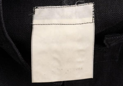 Y's Linen Mao Collar Long Jacket Size M