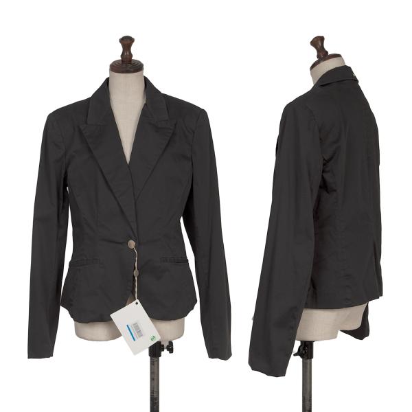 ARMANI JEANS Cotton Stretch 1B Jacket Black Size 46