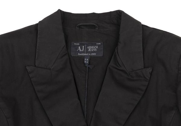 ARMANI JEANS Cotton Stretch 1B Jacket Black Size 46