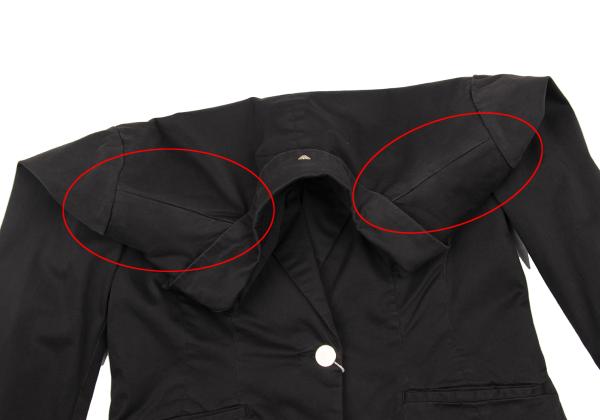 ARMANI JEANS Cotton Stretch 1B Jacket Black Size 46
